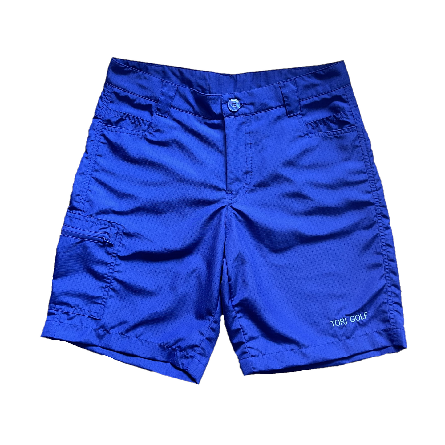 Model Number TG-MS-022 || Men's Short Plain Bright Royal Blue Right Zip Pocket and Two Rear Pocket