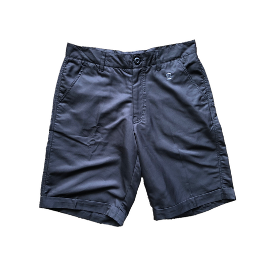 MS-008 || Men's Shorts Plain Black