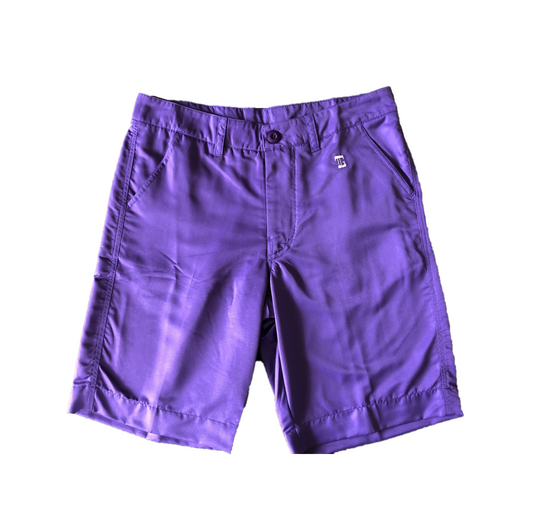 MS-009 || Men's Shorts Plain Bright Purple