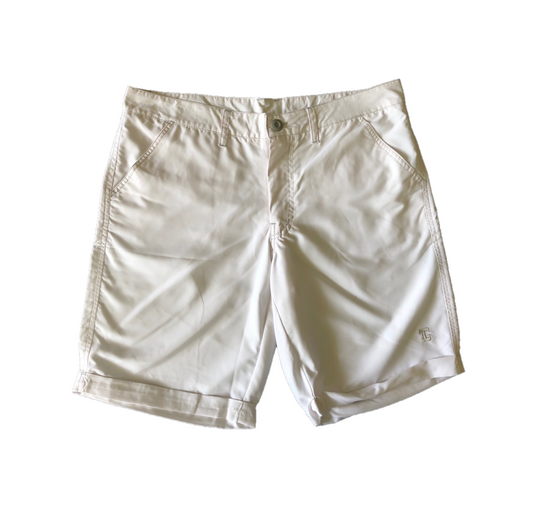 MS-013 || Men's Short Plain White