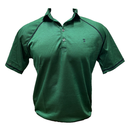 MT-030 || Men top bottle green with black stitching